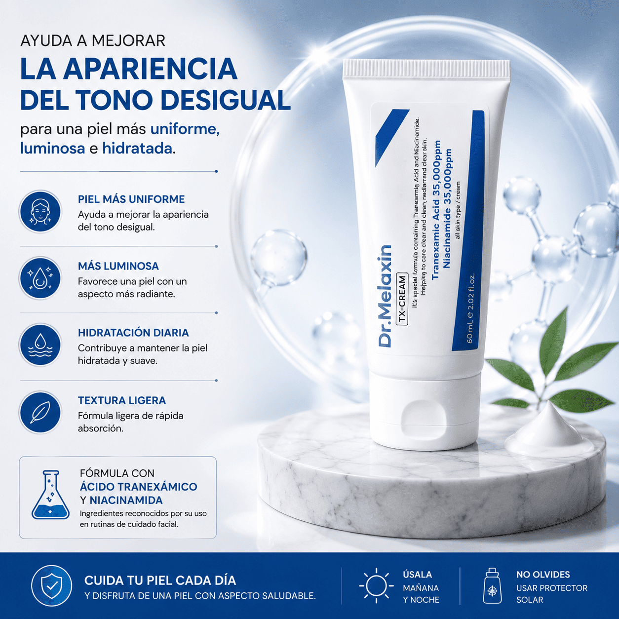 CREMA FACIAL-DR. MELAXIN TX-CREAM