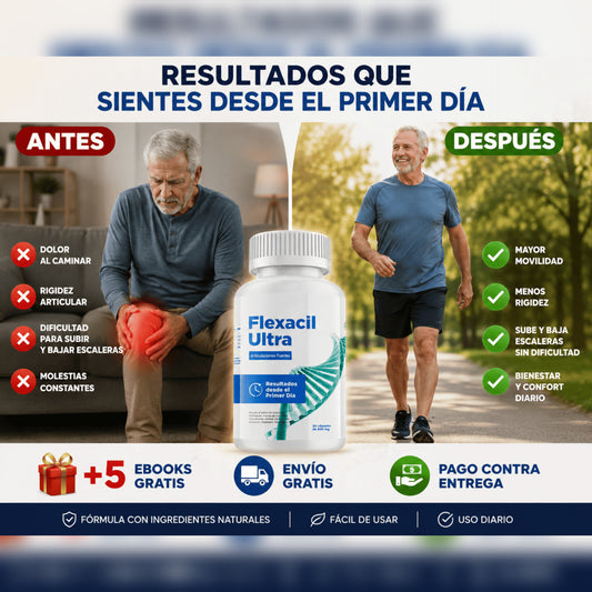 ⭐Flexacil Ultra: Moverte no tiene por que doler