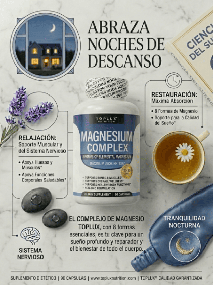 VitalMag 8X : Magnesio Complex 🌙