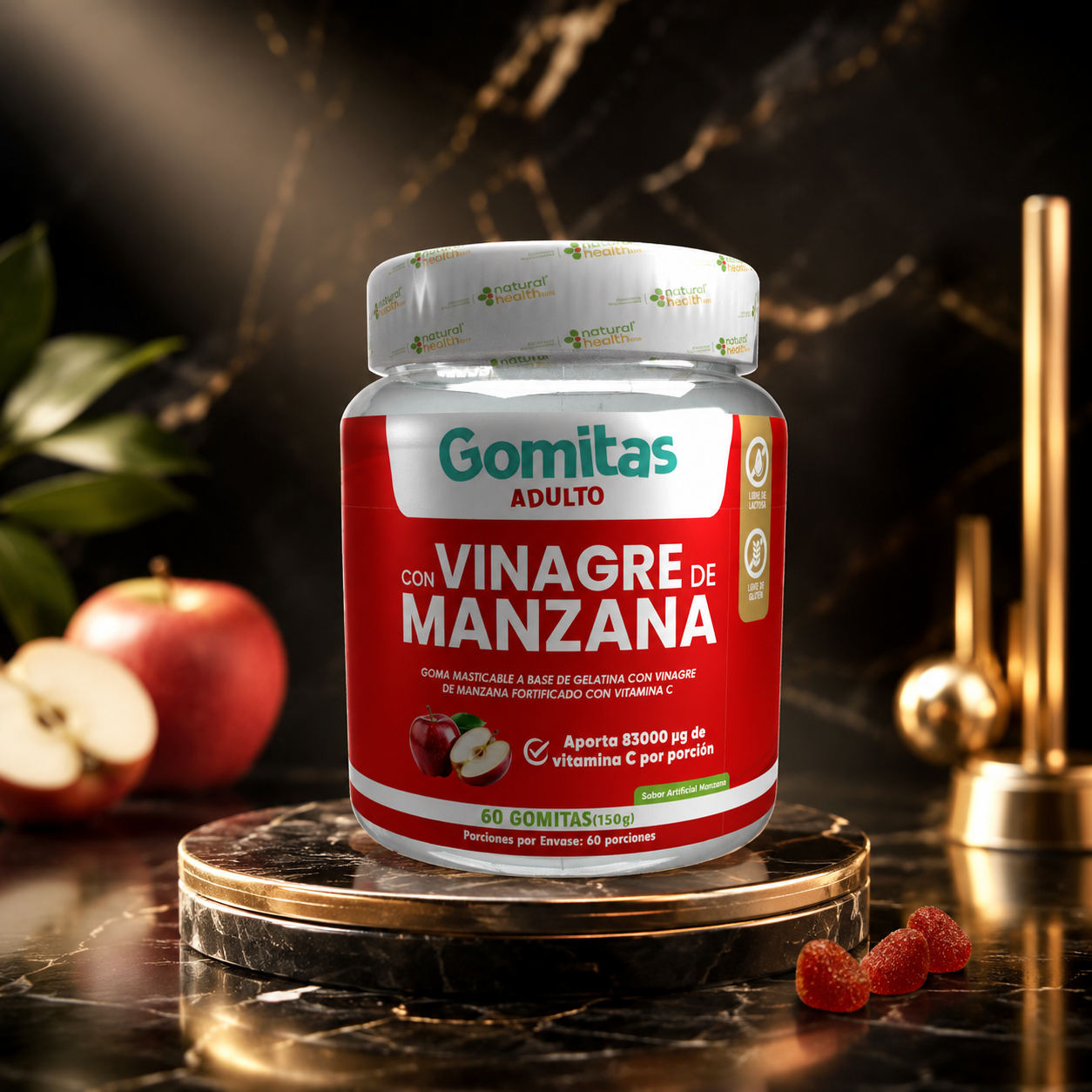 VINAGRE DE MANZANA GOMAS