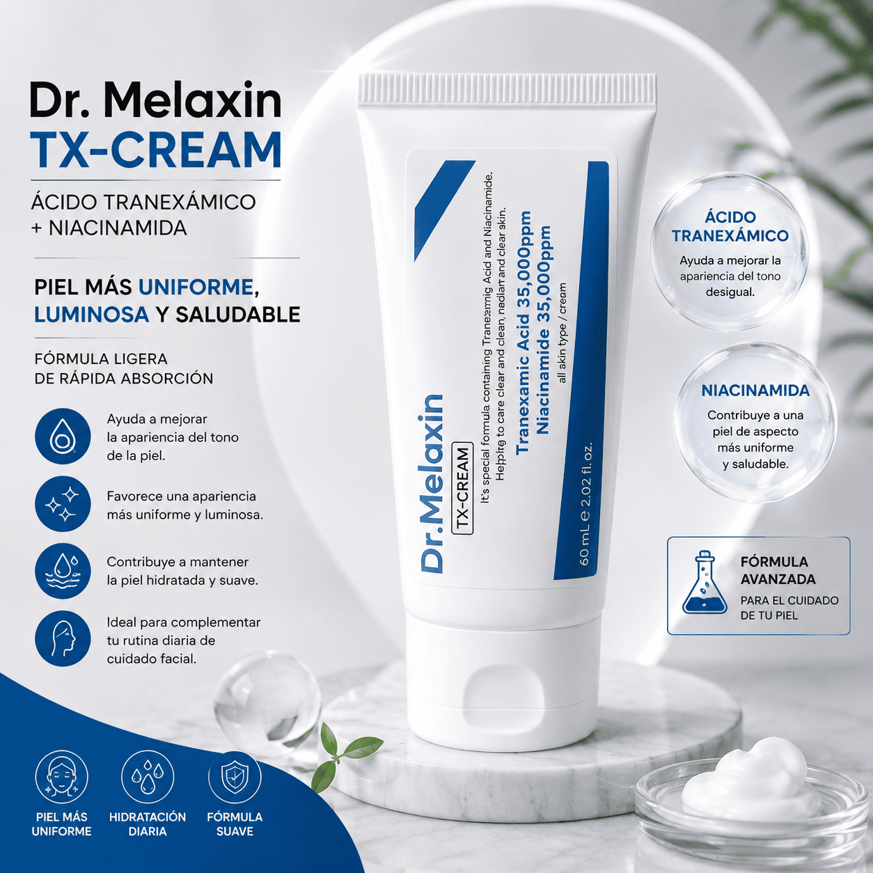 CREMA FACIAL-DR. MELAXIN TX-CREAM
