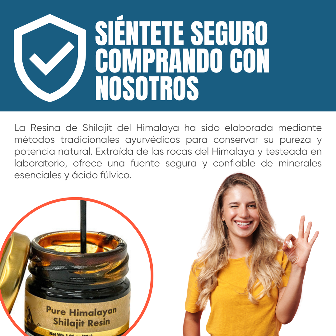 ⚡ Shilajit del Himalaya – Energía Pura, Fuerza Real